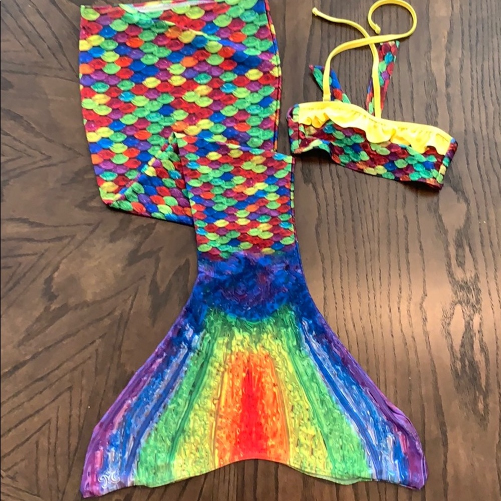 Mermaid bathing suit